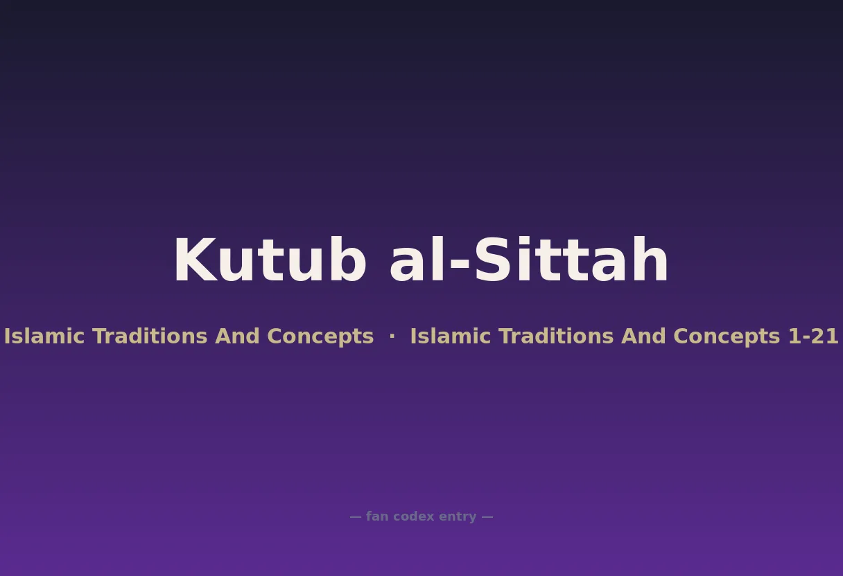 Kutub al-Sittah