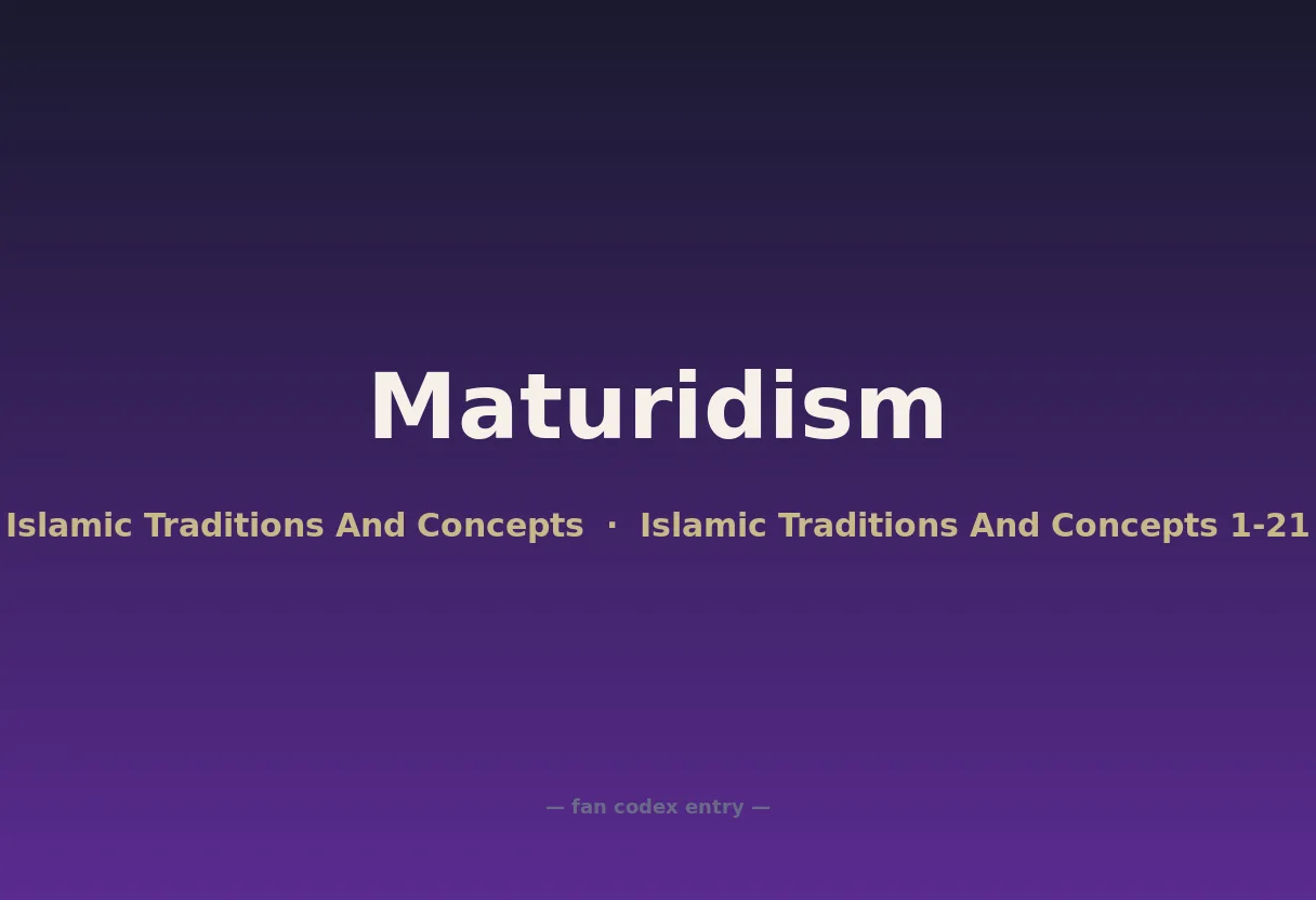 Maturidism